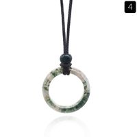 Simple Style Round Crystal Unisex Solitaire Necklace sku image 4