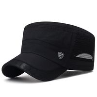 Men's Simple Style Solid Color Curved Eaves Ivy Cap sku image 2