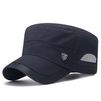 Men's Simple Style Solid Color Curved Eaves Ivy Cap sku image 3