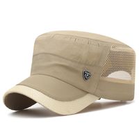 Men's Simple Style Solid Color Curved Eaves Ivy Cap sku image 1