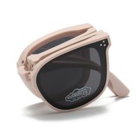 Cute Simple Style Solid Color Tac Square Full Frame Kids Sunglasses sku image 2