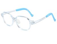 Simple Style Solid Color Pc Round Frame Full Frame Optical Glasses sku image 6