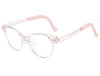 Simple Style Solid Color Pc Oval Frame Full Frame Optical Glasses main image 2