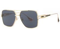 Basic Solid Color Pc Square Full Frame Men's Sunglasses sku image 1