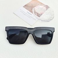 IG Style Elegant Solid Color Pc Resin Square Diamond Full Frame Women's Sunglasses sku image 6