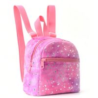 Color Block Casual Daily Kids Backpack main image 3