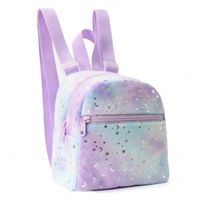 Color Block Casual Daily Kids Backpack main image 4