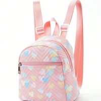 Plaid Casual Daily Kids Backpack main image 3