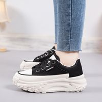 Women's Casual Color Block Round Toe Chunky Sneakers main image 2