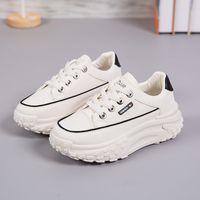 Women's Casual Color Block Round Toe Chunky Sneakers sku image 3