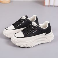 Women's Casual Color Block Round Toe Chunky Sneakers sku image 8