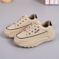 Women's Casual Color Block Round Toe Chunky Sneakers sku image 13