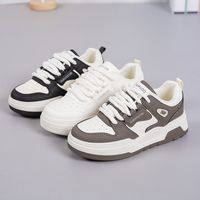Women's Casual Color Block Round Toe Skate Shoes main image 5