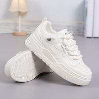 Women's Casual Color Block Round Toe Skate Shoes main image 4
