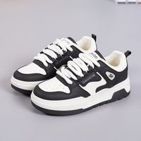 Women's Casual Color Block Round Toe Skate Shoes sku image 1