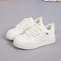 Women's Casual Color Block Round Toe Skate Shoes sku image 9