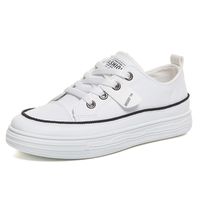 Women's Casual Solid Color Round Toe Skate Shoes main image 3