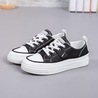 Women's Casual Solid Color Round Toe Skate Shoes sku image 9