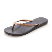 Unisex Vacation Solid Color Point Toe Flip Flops main image 4
