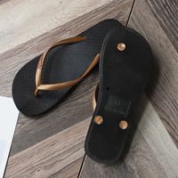 Unisex Vacation Solid Color Point Toe Flip Flops main image 2