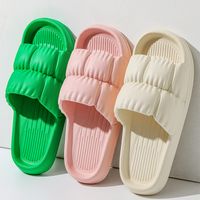 Women's Casual Vacation Solid Color Point Toe Slides Slippers main image 6