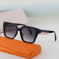 IG Style Streetwear Solid Color Pc Square Full Frame Women's Sunglasses main image 2