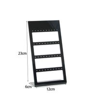 Simple Style Square Arylic Hollow Out Jewelry Rack main image 2