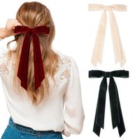 Women's Simple Style Bow Knot Cloth Hair Clip main image 6