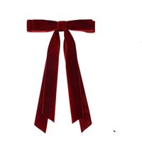 Women's Simple Style Bow Knot Cloth Hair Clip sku image 5