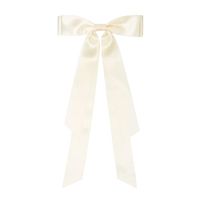 Women's Simple Style Bow Knot Cloth Handmade Hair Clip sku image 1