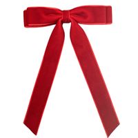 Women's Simple Style Bow Knot Cloth Handmade Hair Clip sku image 4