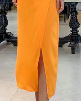 Women's Regular Dress Elegant Round Neck Sleeveless Solid Color Knee-length Daily main image 2