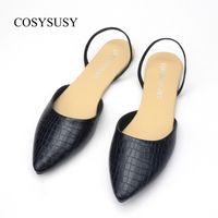 Women's Casual Solid Color Point Toe Fashion Sandals sku image 1
