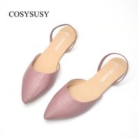 Women's Casual Solid Color Point Toe Fashion Sandals sku image 5