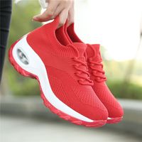 Women's Casual Solid Color Round Toe Sock Sneakers main image 5