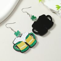 1 Pair Classic Style Shamrock Beer Letter Arylic main image 9