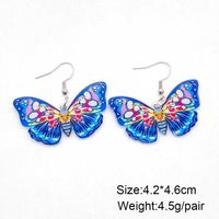 1 Paar Lässig Einfacher Stil Schmetterling Aryl Tropfenohrringe main image 3
