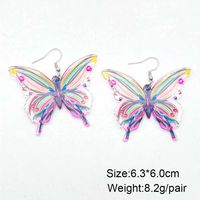 1 Paar Lässig Einfacher Stil Schmetterling Aryl Tropfenohrringe sku image 7