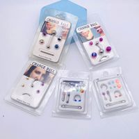 1 Set Lip Rings Simple Style Geometric Stainless Steel Plating Belly Ring Nose Ring Nose Studs main image 4