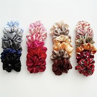 Simple Style Solid Color Cloth Handmade Hair Tie main image 3