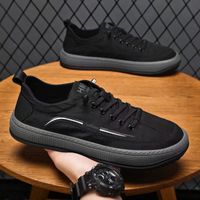 Men's Sports Solid Color Round Toe Sports Shoes sku image 12