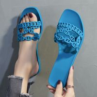 Women's Casual Solid Color Open Toe Fashion Sandals sku image 4