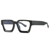 Simple Style Color Block Pc Square Full Frame Optical Glasses sku image 1