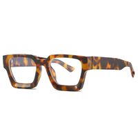 Simple Style Color Block Pc Square Full Frame Optical Glasses sku image 3