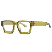 Simple Style Color Block Pc Square Full Frame Optical Glasses sku image 5