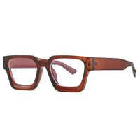 Simple Style Color Block Pc Square Full Frame Optical Glasses sku image 13
