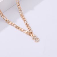 Vacation Simple Style Classic Style Letter Copper Shiny Metallic Handmade Inlay Zircon K Gold Plated Rhodium Plated Unisex Anklet main image 5