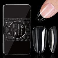 Simple Style Transparent Abs Nail Patches 1 Set sku image 10