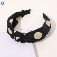 Women's Sweet Plaid Cloth Hair Band sku image 16