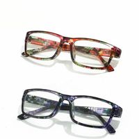 Simple Style Ditsy Floral Ac Square Full Frame Optical Glasses main image 1